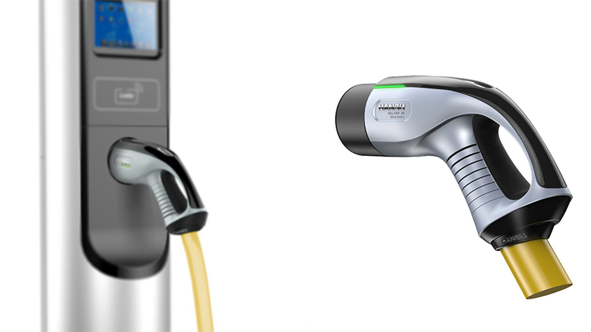 充电枪设计-悍速充电枪外观设计