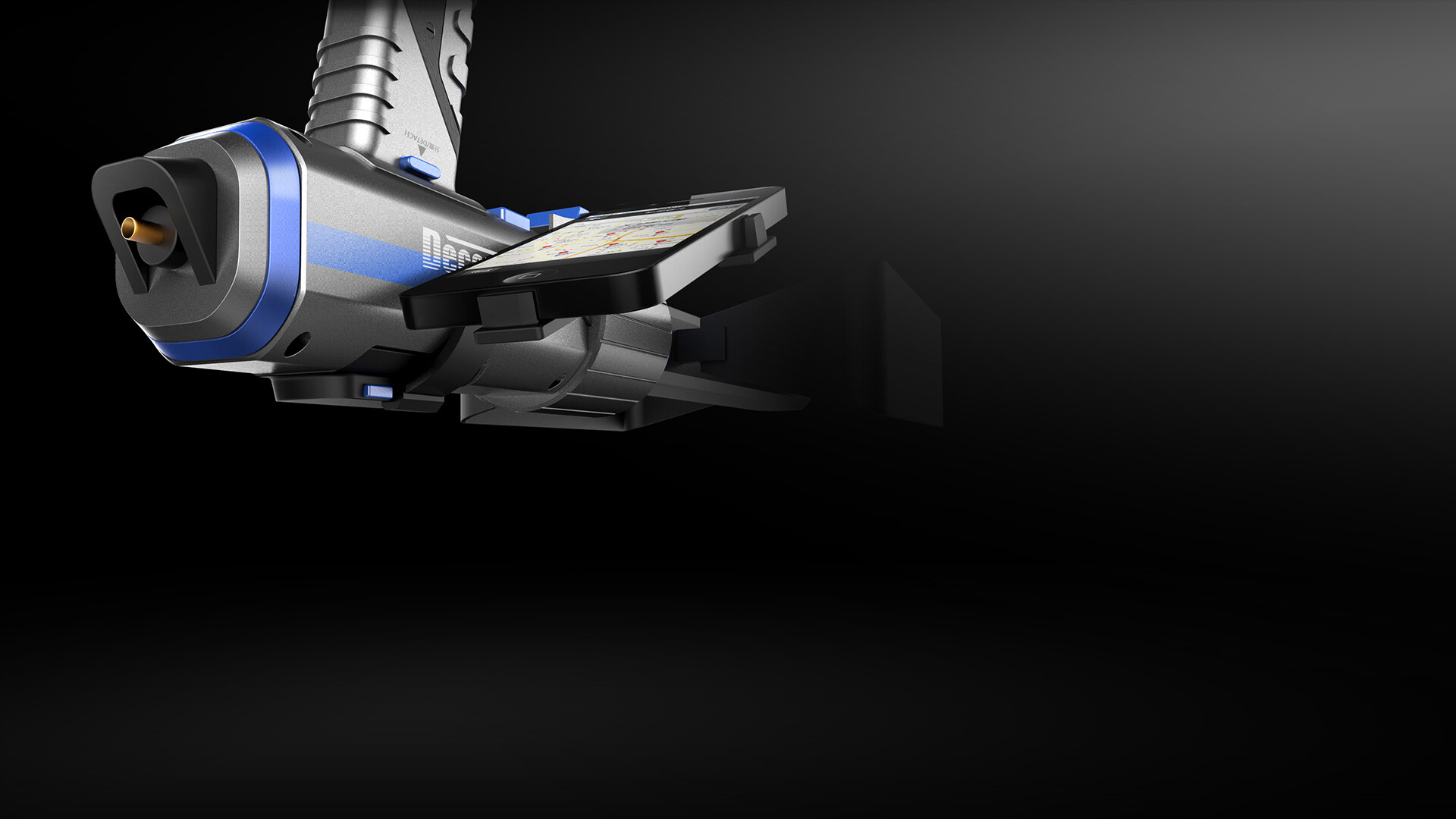 手持式定向天线设计-手持侧向天线外观设计