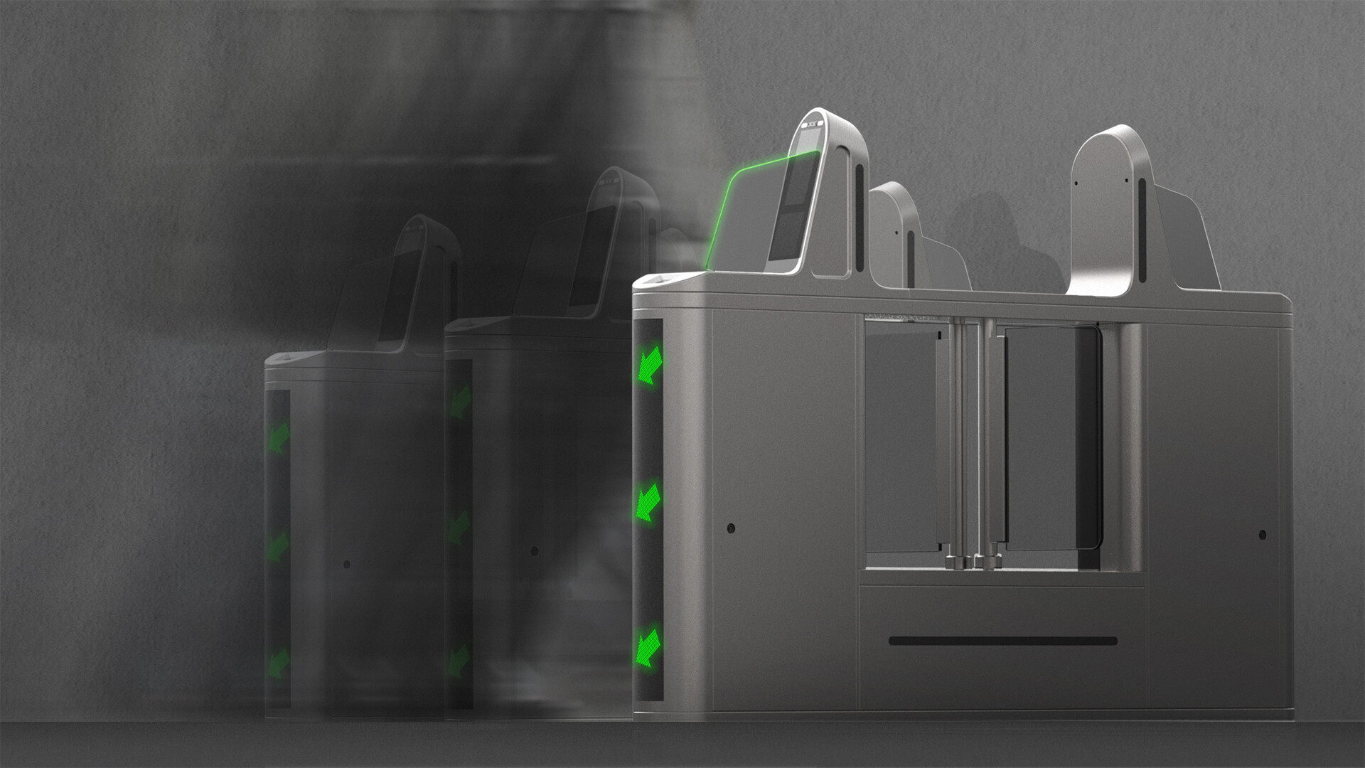 地铁检票闸机设计-雷格特北京地铁闸机设计