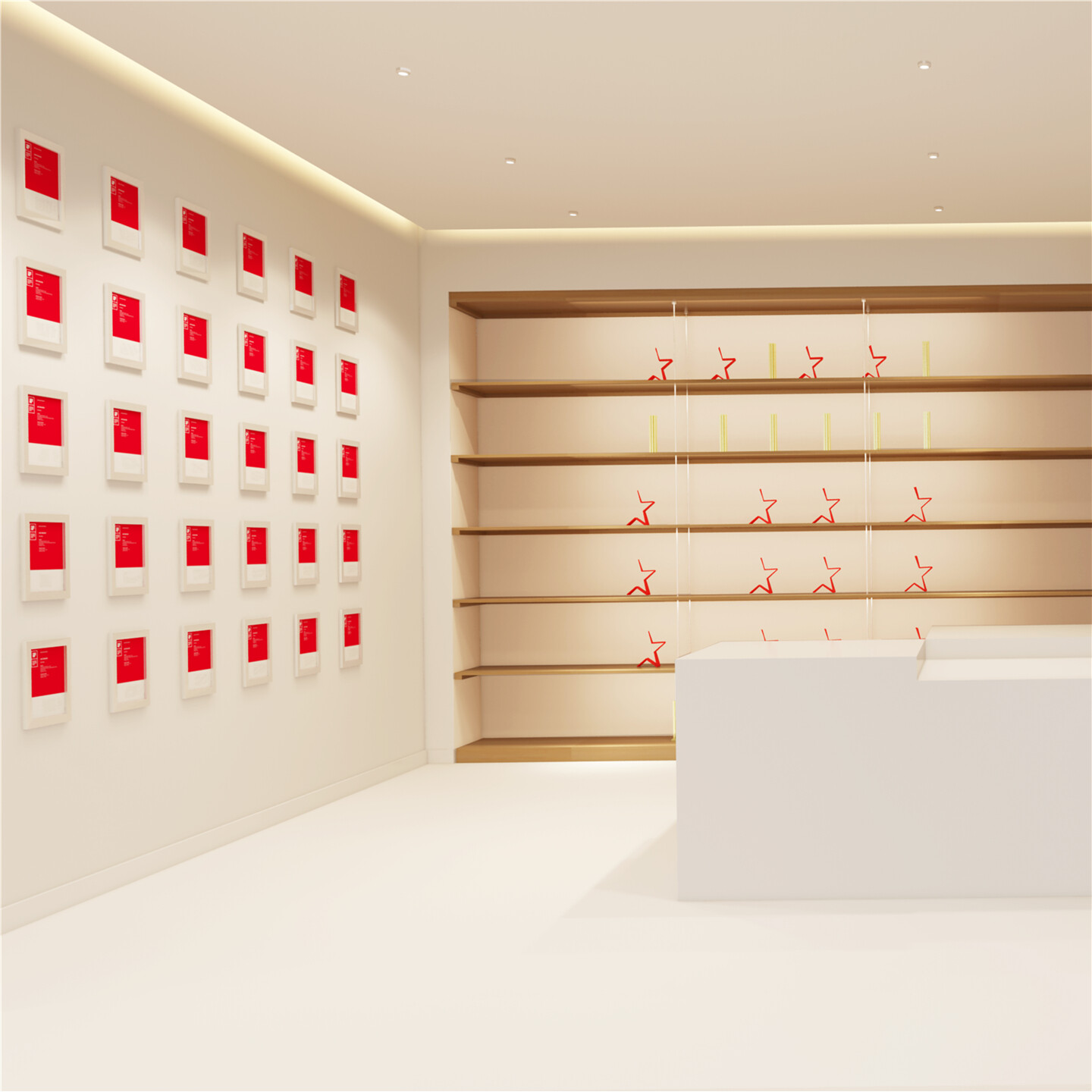 办公室空间设计案例-银川洛客办公室空间设计