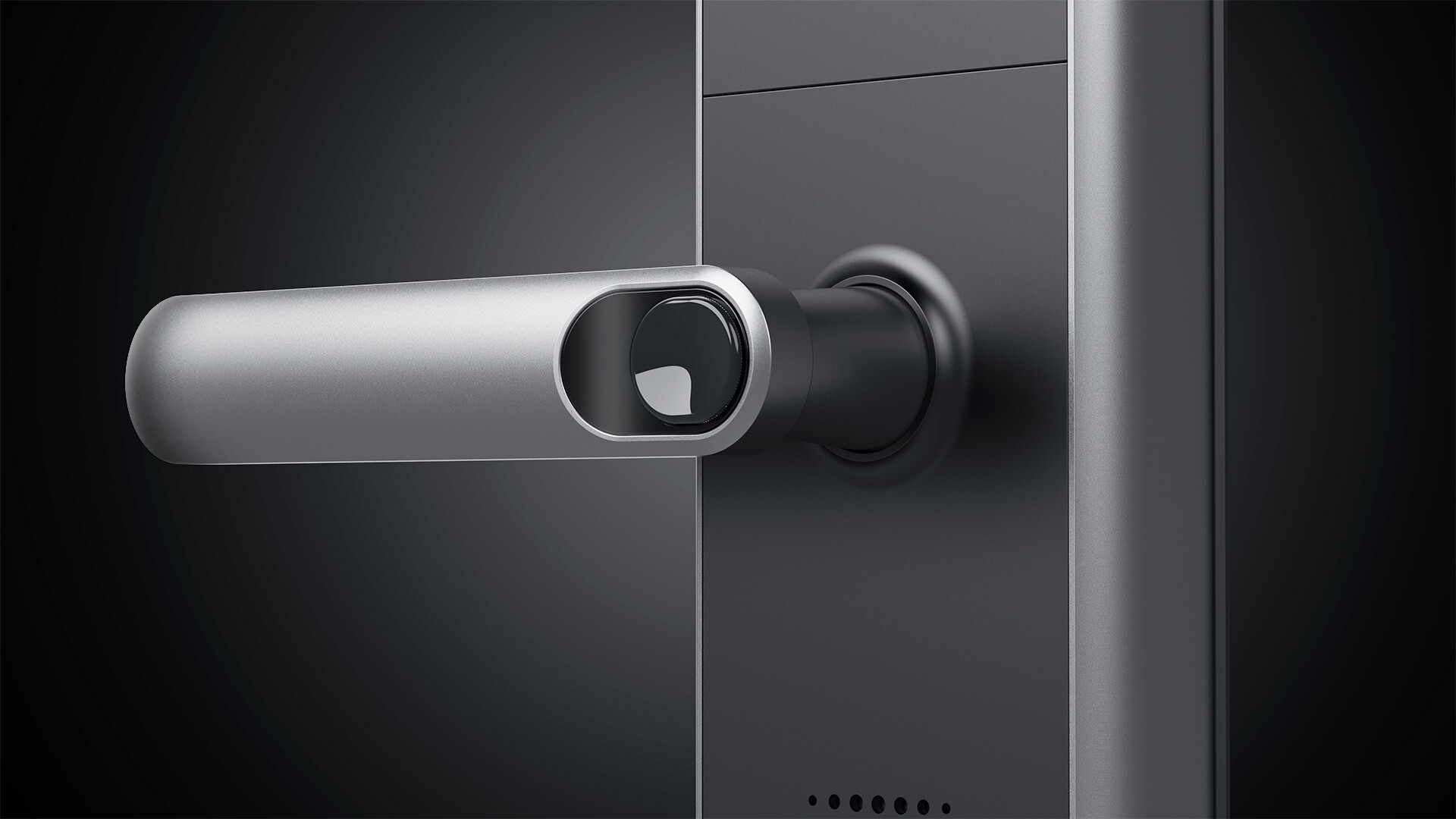 半自动智能门锁设计-金茂绿建半自动智能门锁