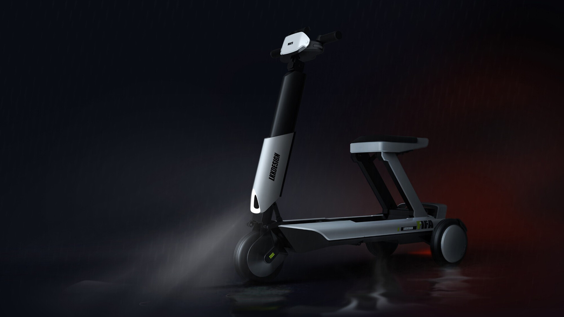 电动车结构设计-折叠电动车结构设计