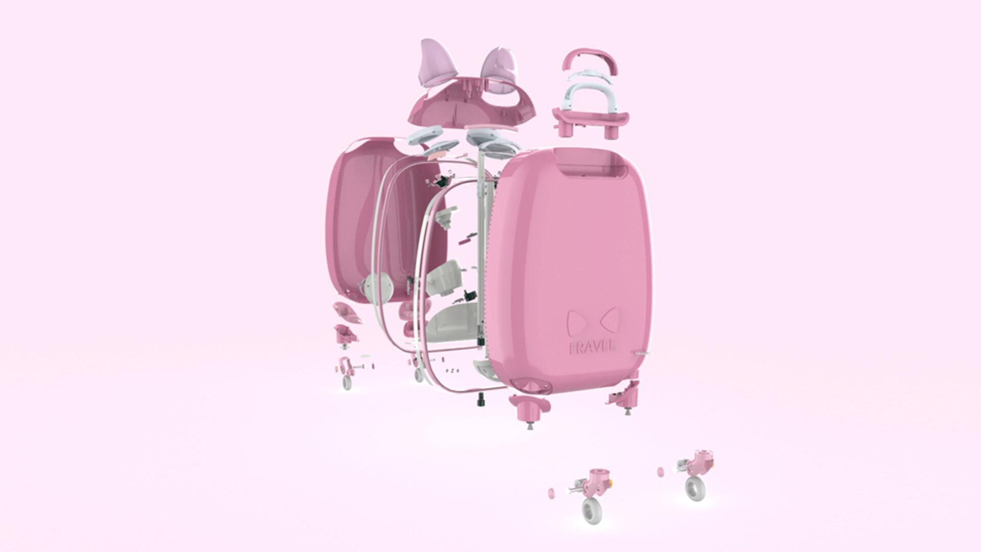 智能行李箱设计-Fravel智能行李箱