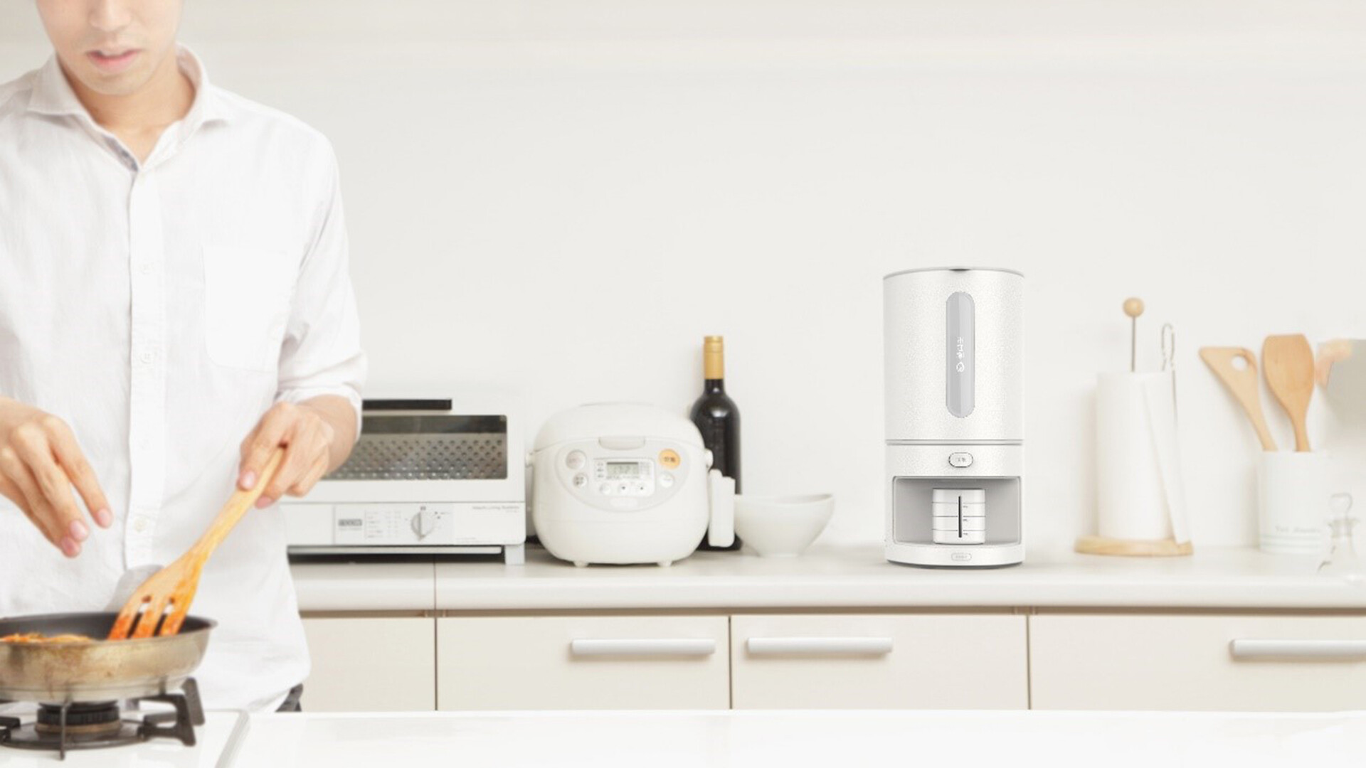 智能米桶设计-米江湖智能米桶