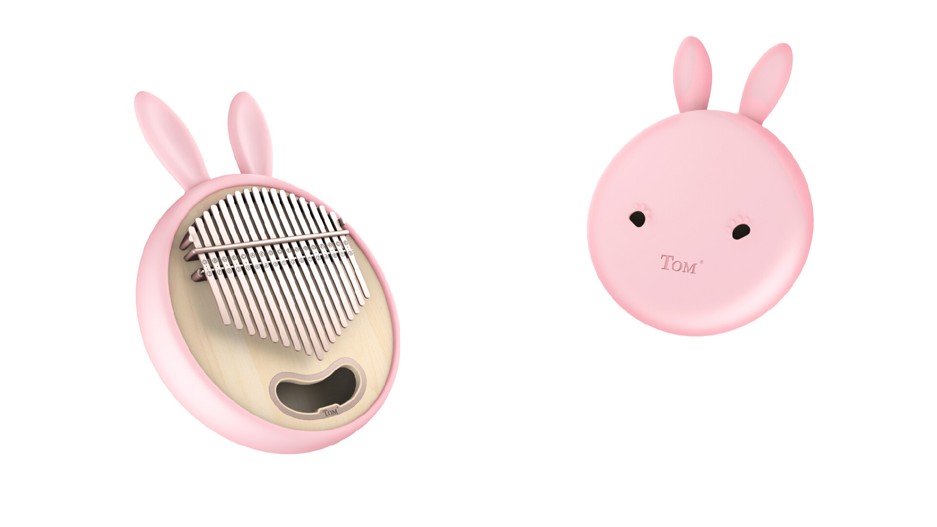 儿童拇指琴设计-TOM卡林巴17音拇指琴