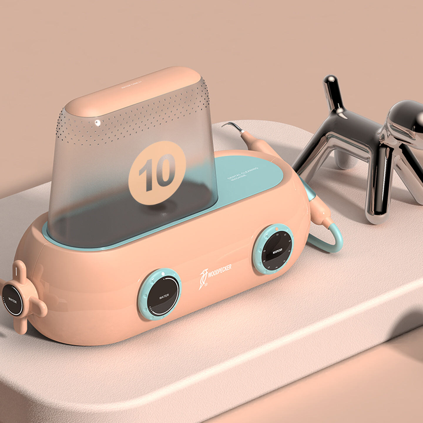 儿童洁牙机设计-啄木鸟儿童洁牙机产品外观设计