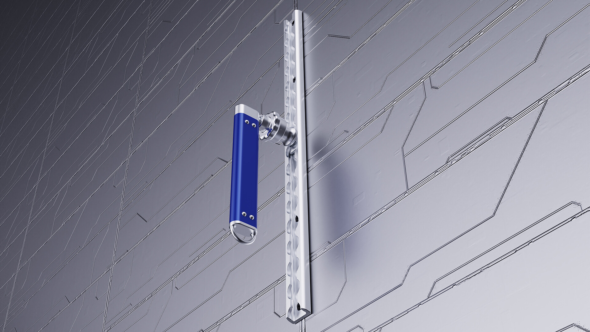 空间站移动短扶手设计-“天和核心舱”移动式短扶手