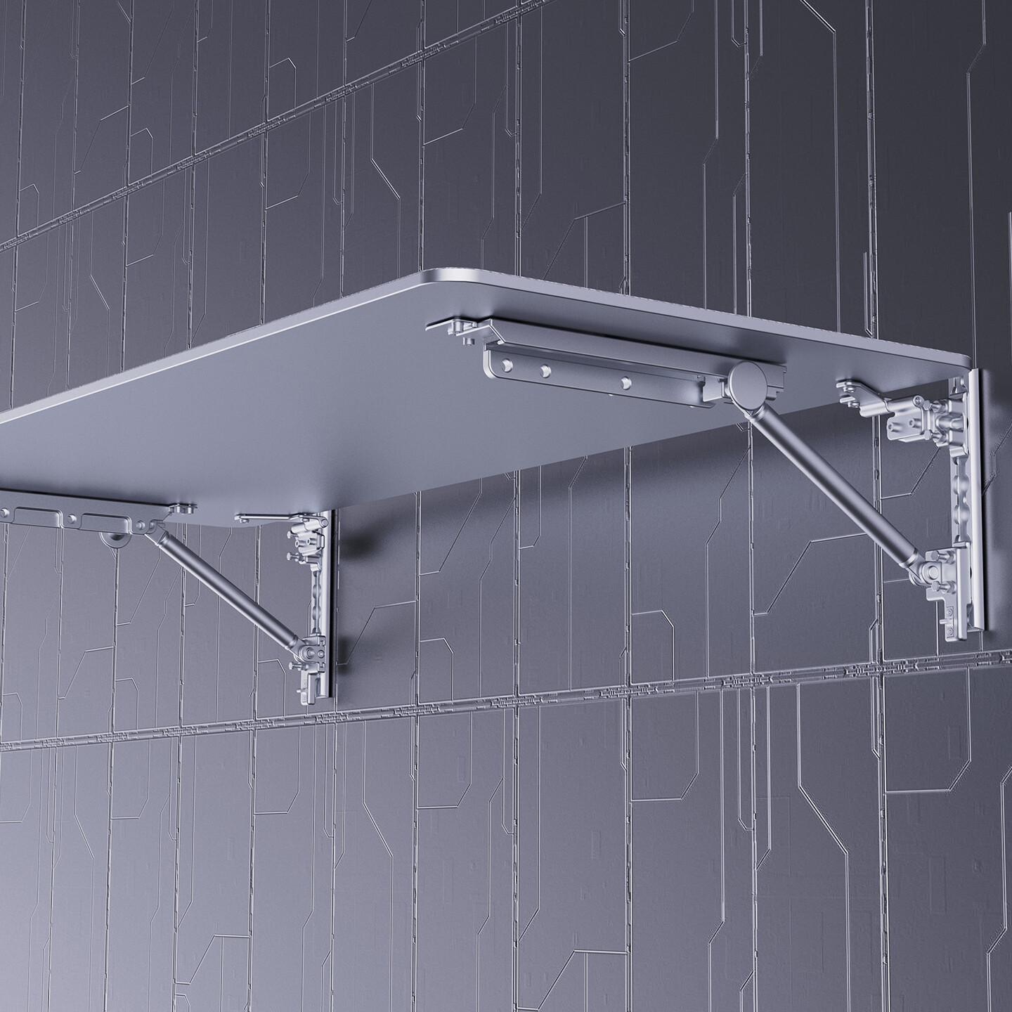 空间站大型工作台设计-“天和核心舱”大型工作台及拓展组件