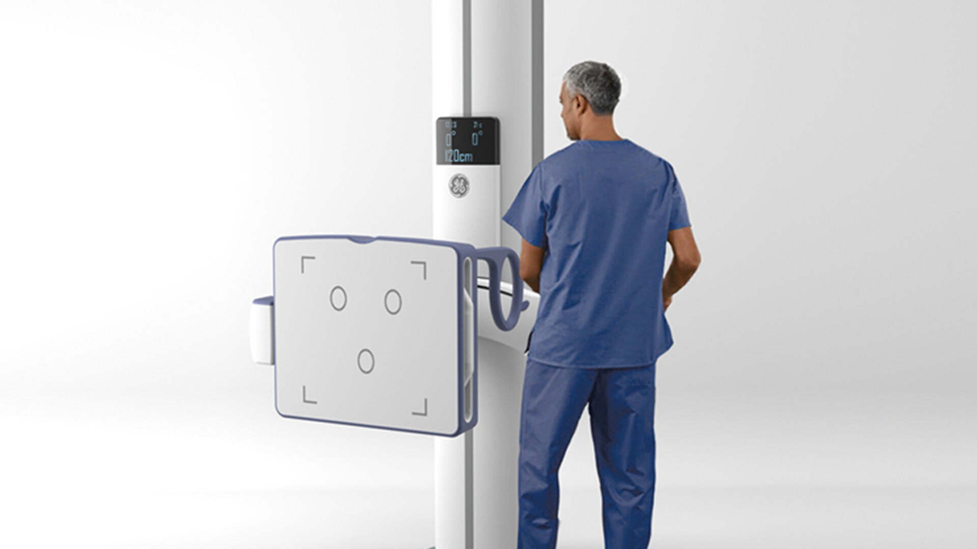 数码影像胸片架设计-X光数码影像胸片架设计