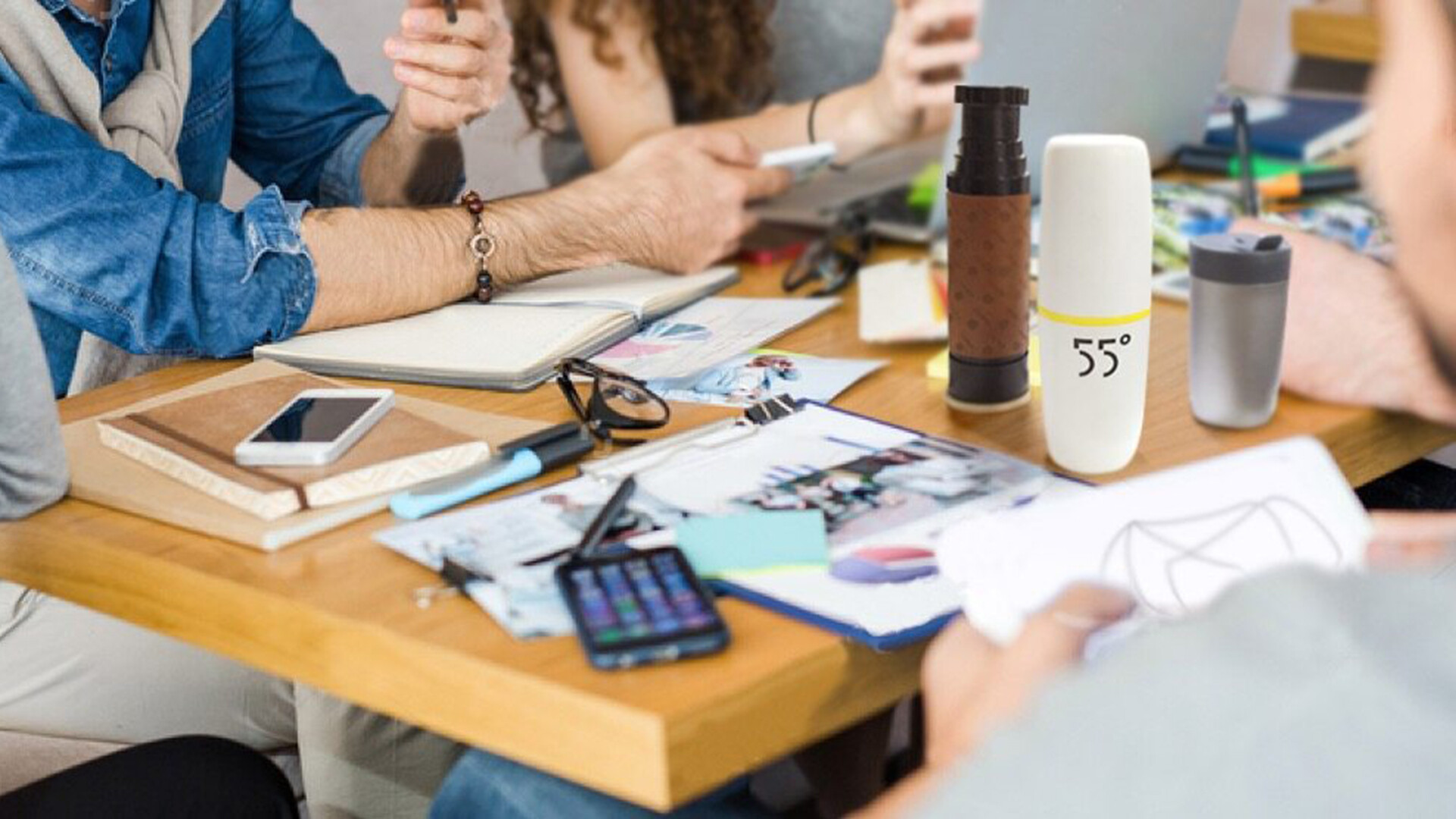 降温杯设计-55°经典降温杯设计