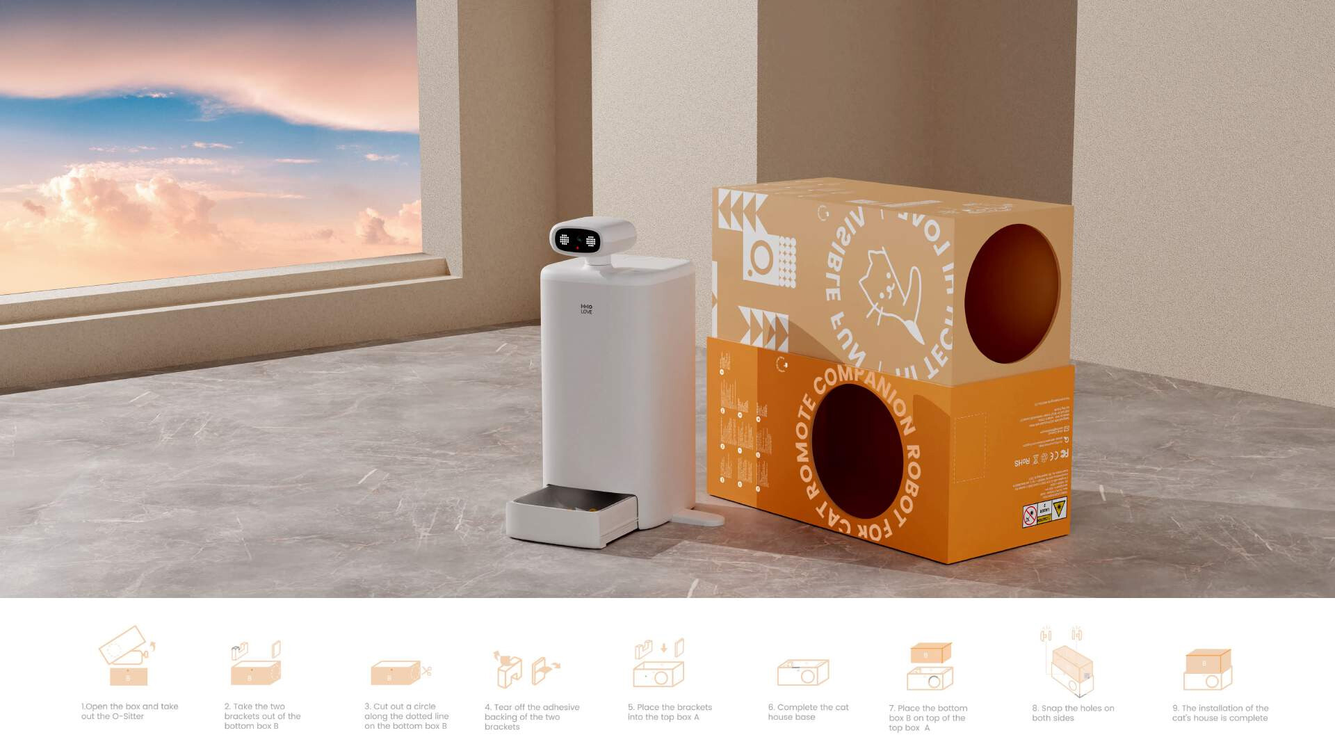 猫咪陪伴机器人设计-智能猫咪陪伴机器人设计