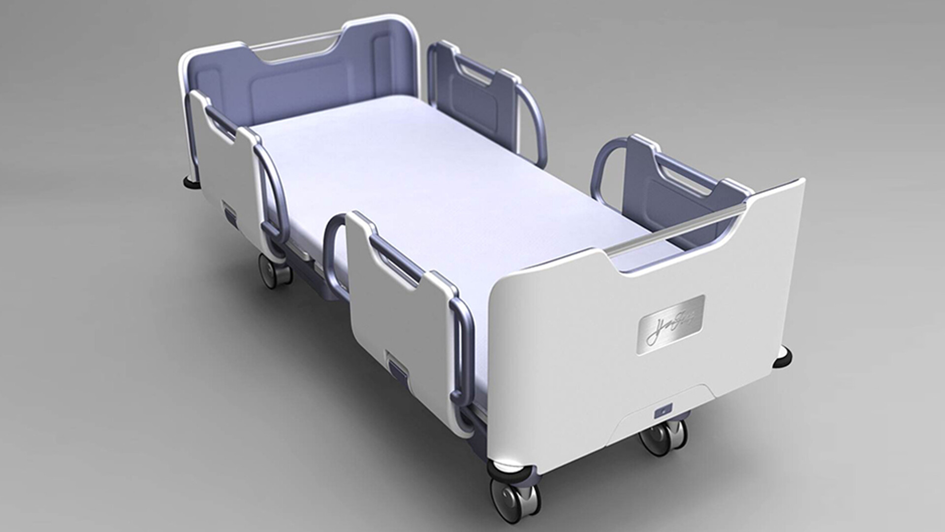 医用护理床外观设计-昱峰医疗护理床外观设计