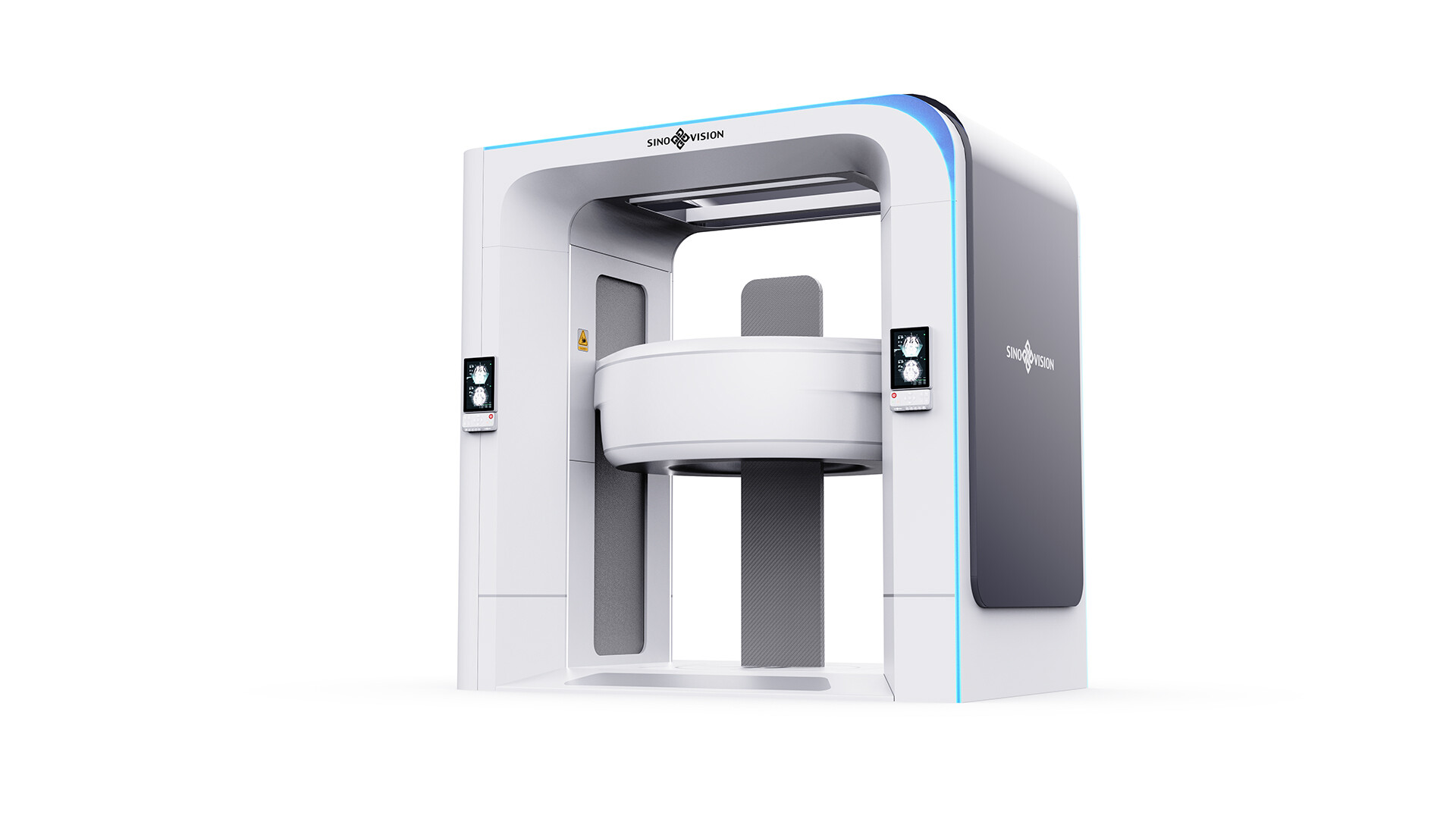 全视野高端CT机设计-赛诺威盛垂直全视野高端CT设计