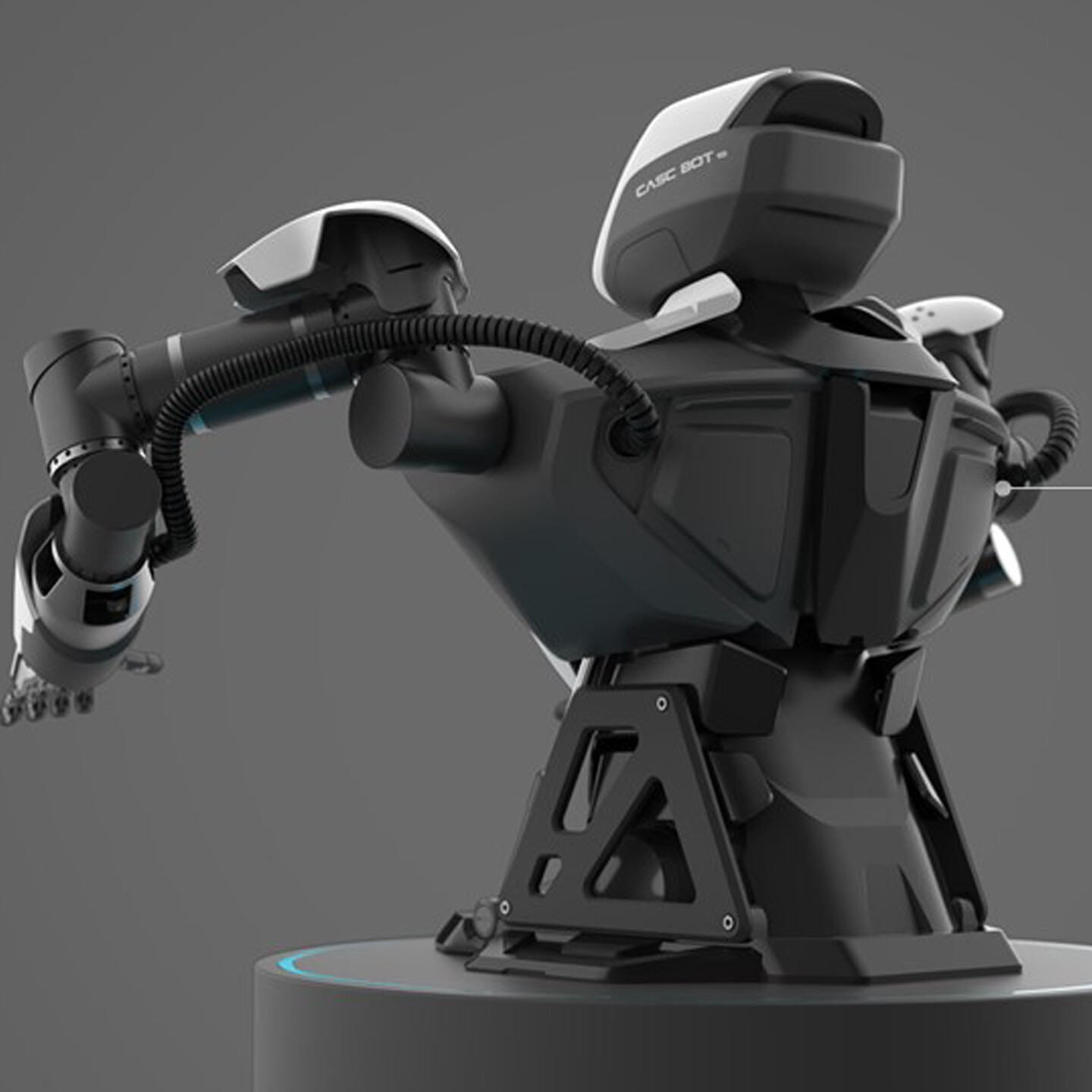 展示机器人设计-航天十八所展示机器人设计