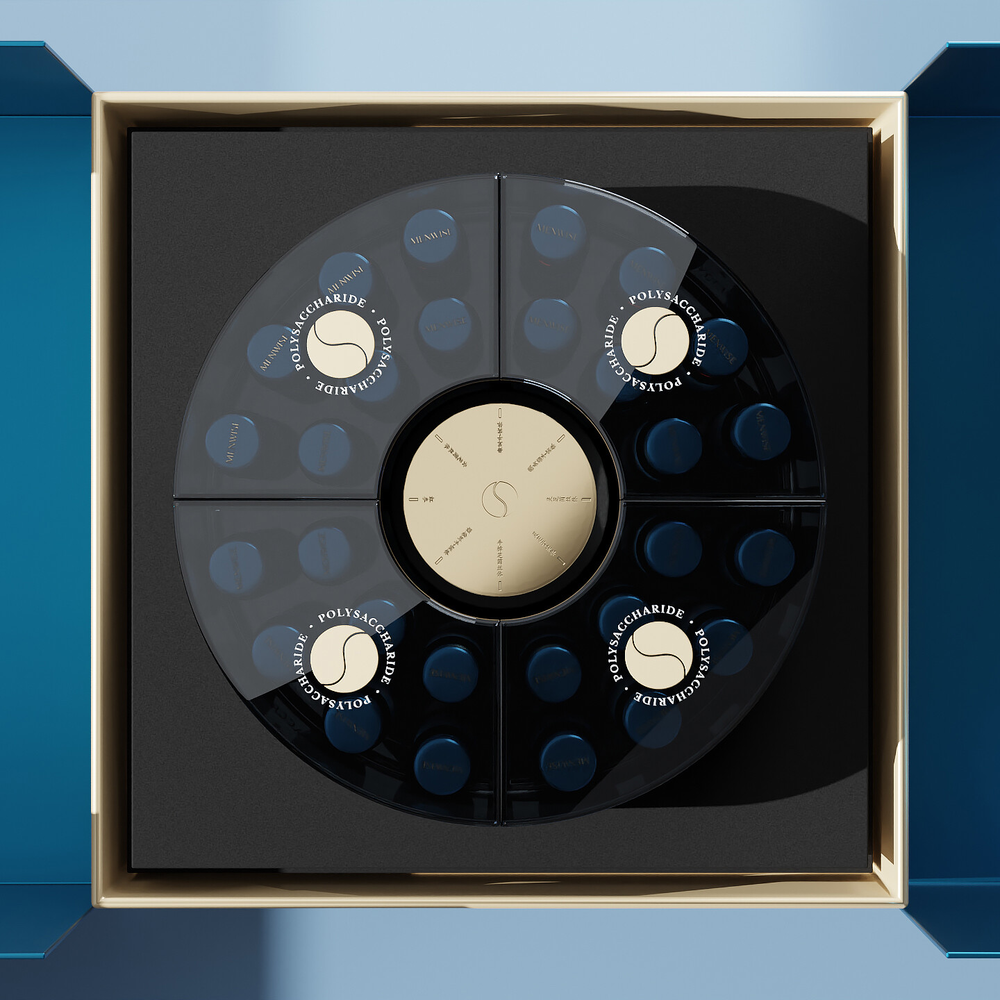 中药饮品高端礼盒包装设计-MENWISE中药饮品高端礼盒设计