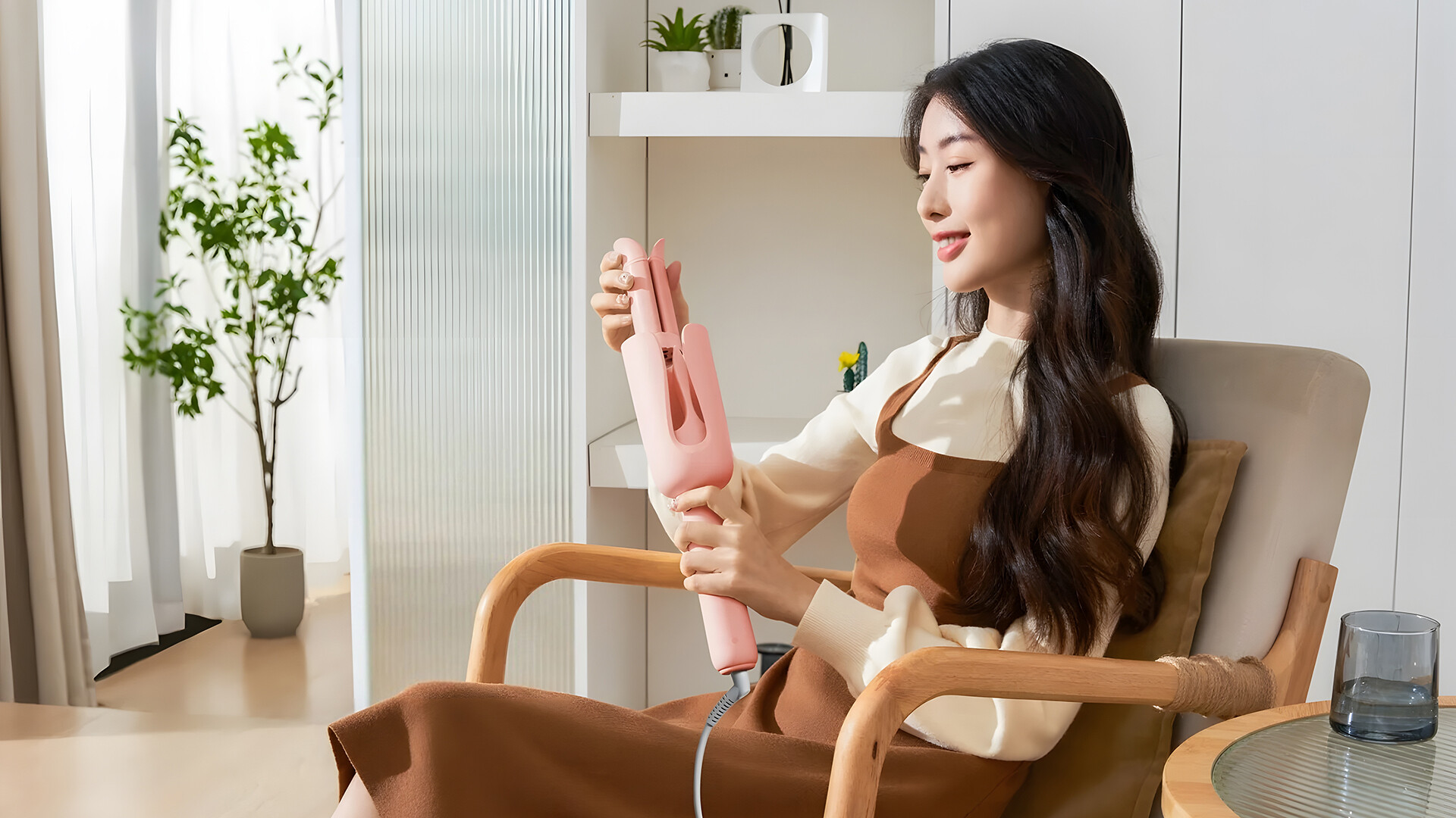 自动卷发棒设计-喔夫自动卷发棒设计